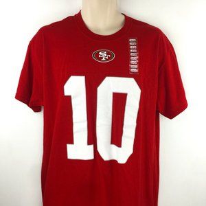 New Majestic, NFL, SF 49ers, #10 Garoppolo, Tee.